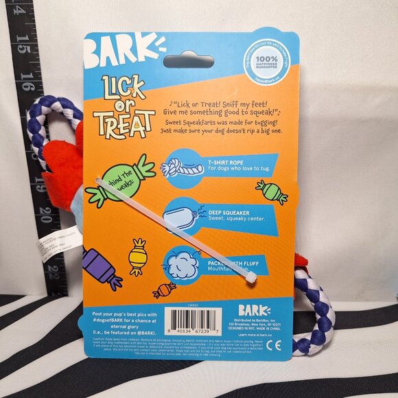 NWT Bark SqueakFarts Dog Toy S-M - Picture 2 of 2